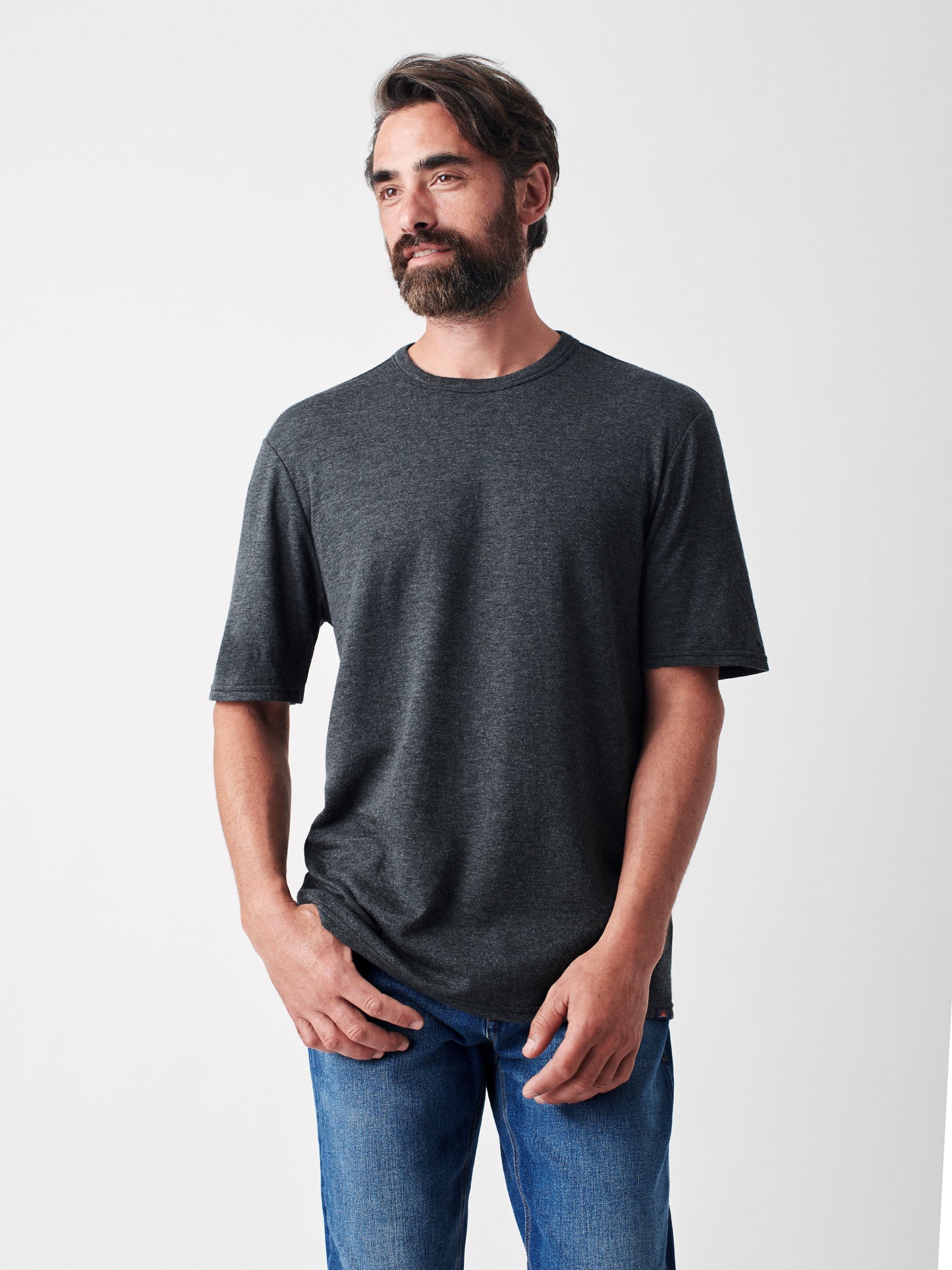 Cloud™ Short-Sleeve Tee - Charcoal Heather - M