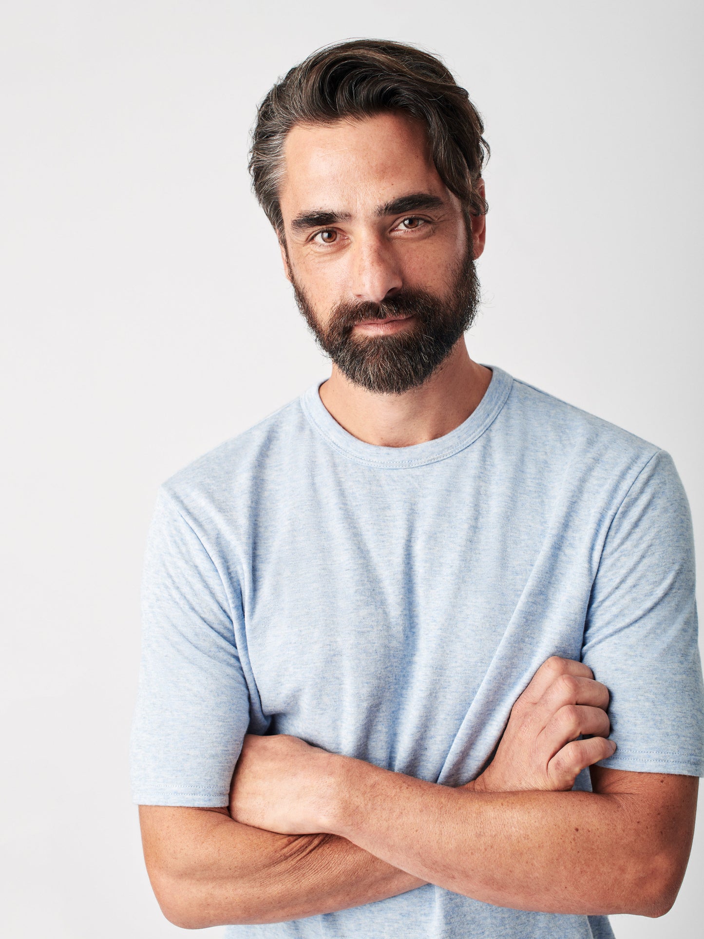 Cloud™ Short-Sleeve Tee - Light Blue Heather - M