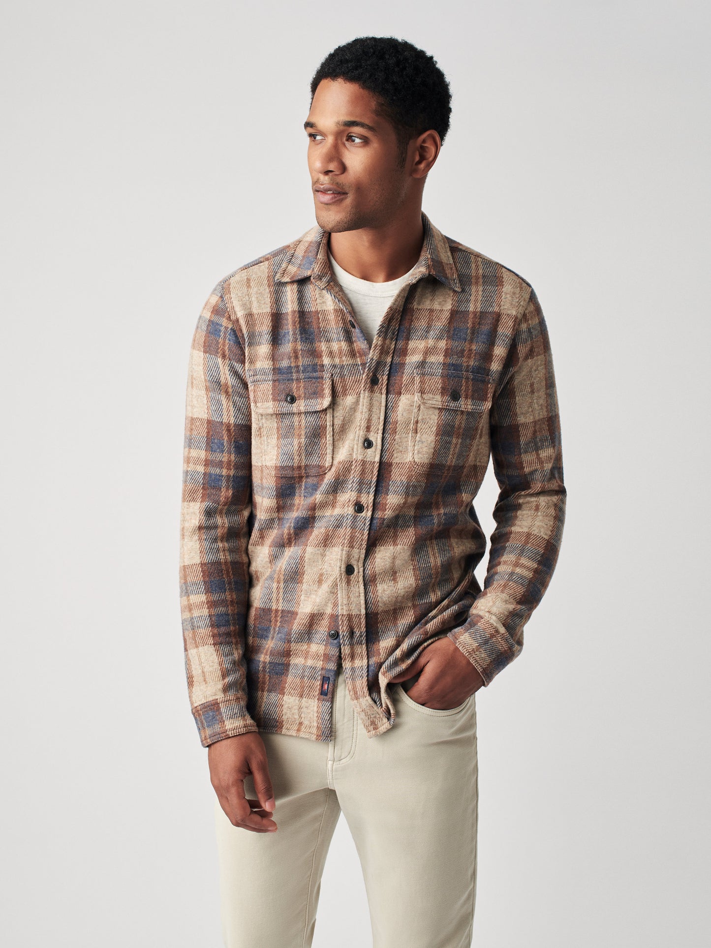 Legend™ Sweater Shirt - Bozeman Plaid - L