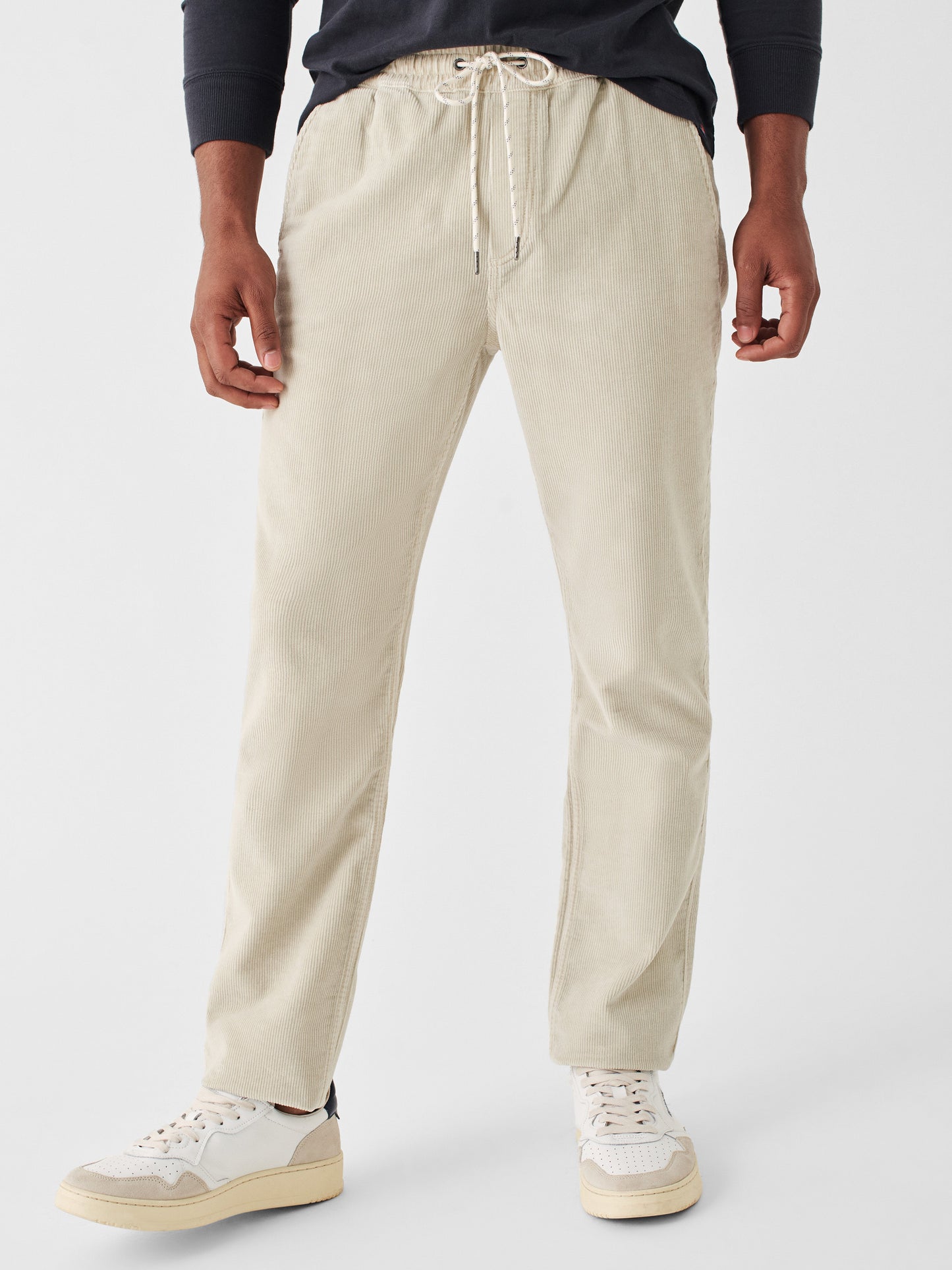 Drawstring Corduroy Pant - Stone Valley - M
