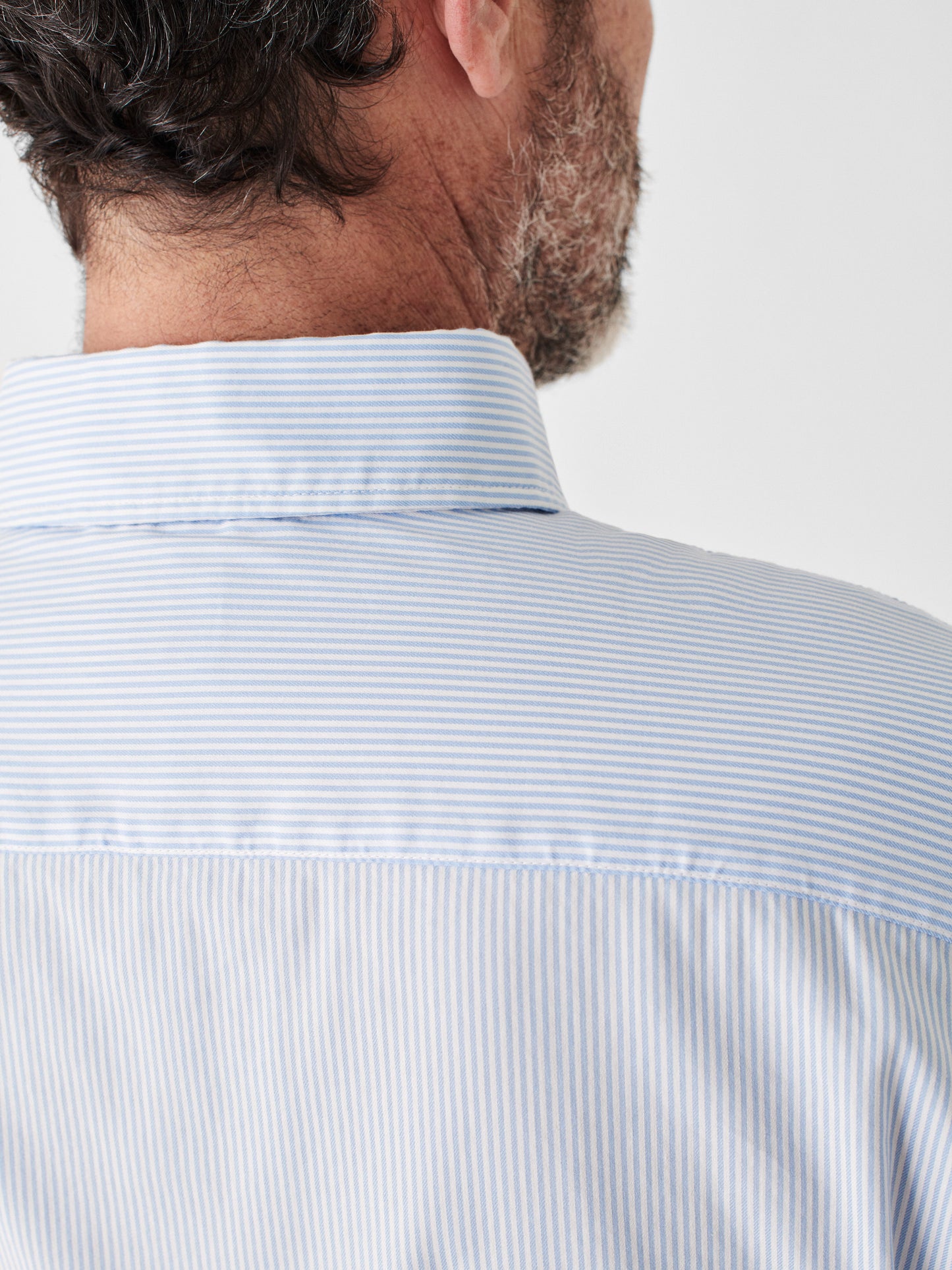 The Movement™ Shirt - Blue White Stripe - L