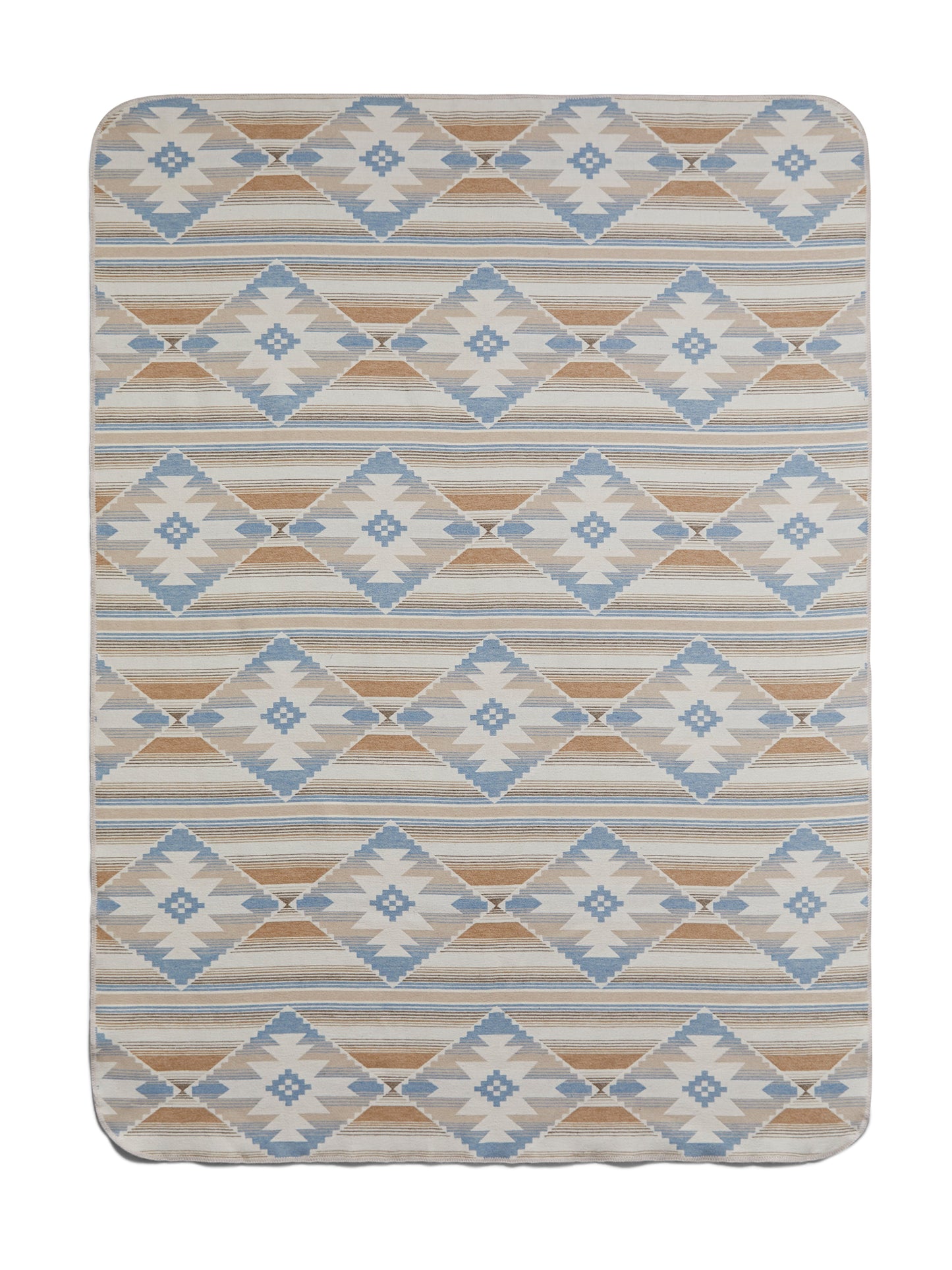 Doug Good Feather Recycled High Pile Fleece Blanket - Prairie Stream