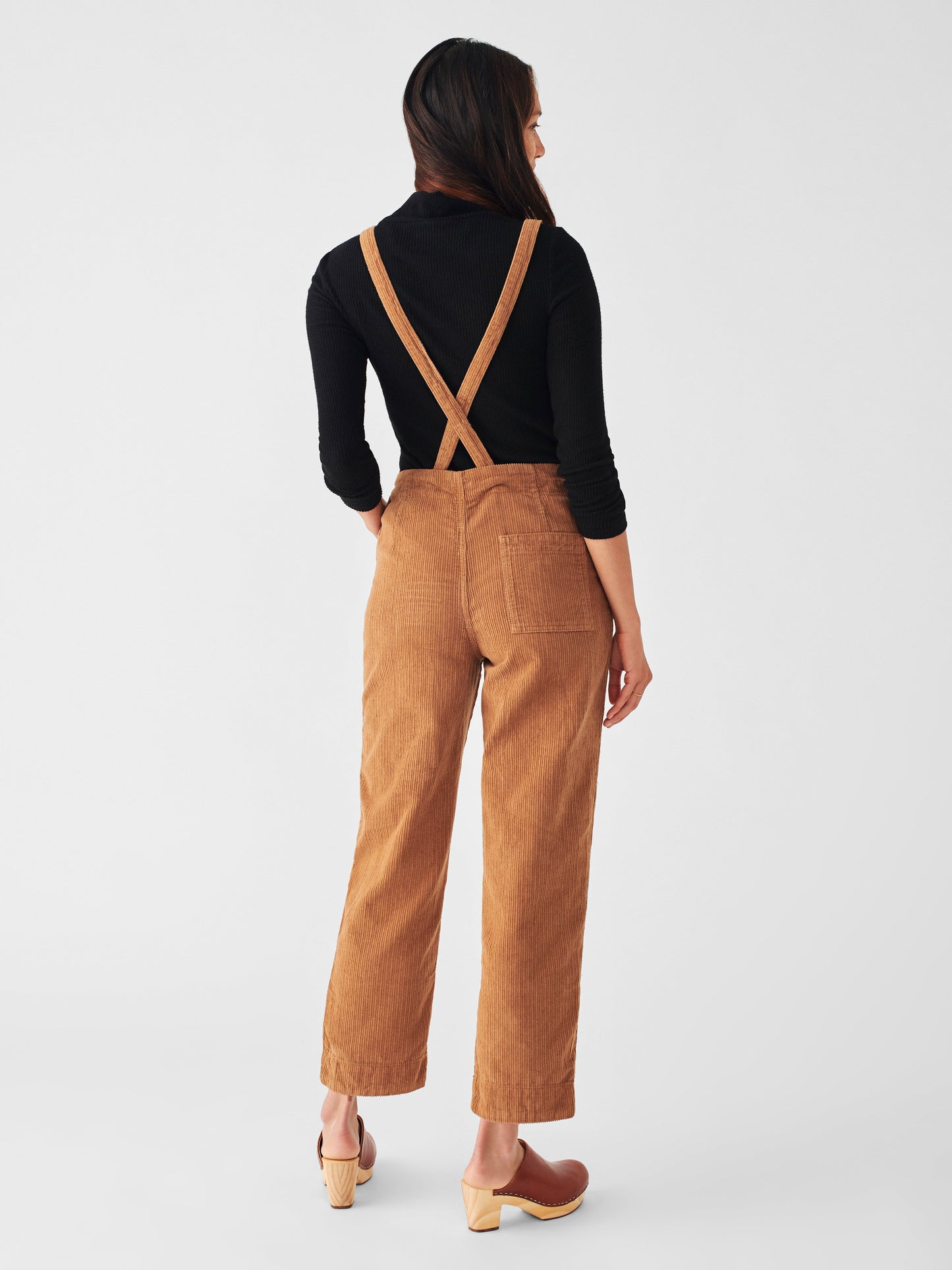 Corduroy Jumpsuit - Cord Brown