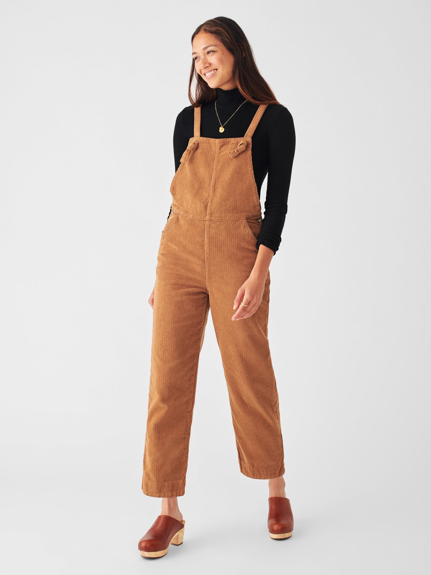 Corduroy Jumpsuit - Cord Brown