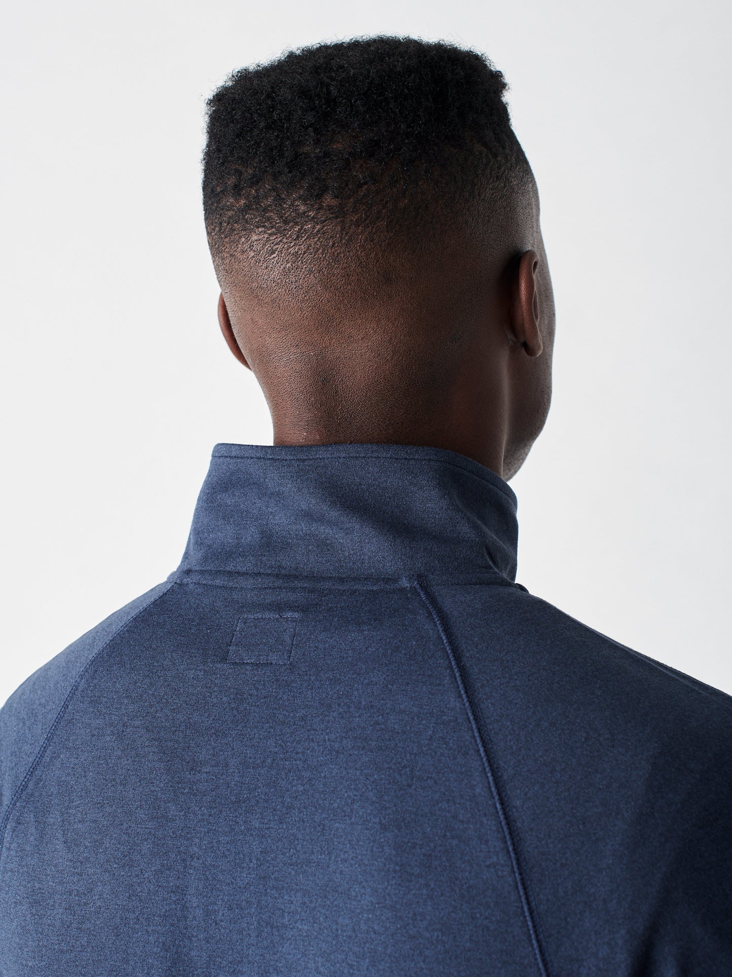 Forever Quarter Zip - Navy Steel Heather