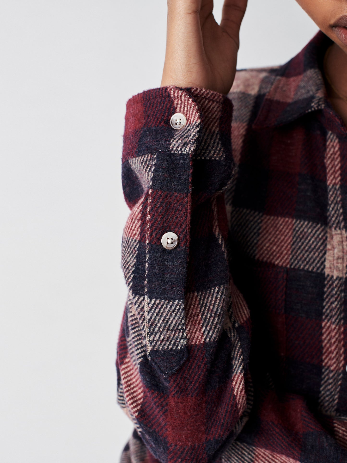 Legend™ Sweater Shirt - Burchfield Plaid - M