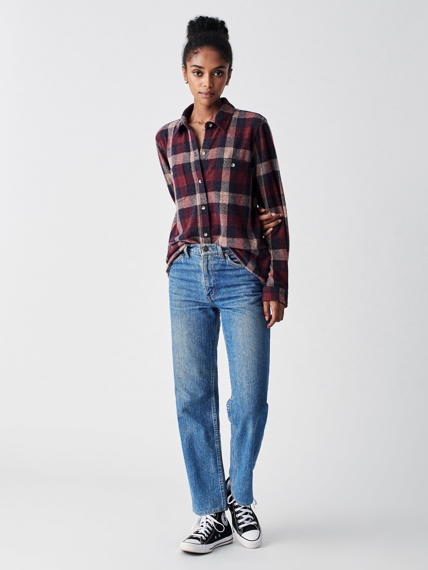 Legend™ Sweater Shirt - Burchfield Plaid - XS