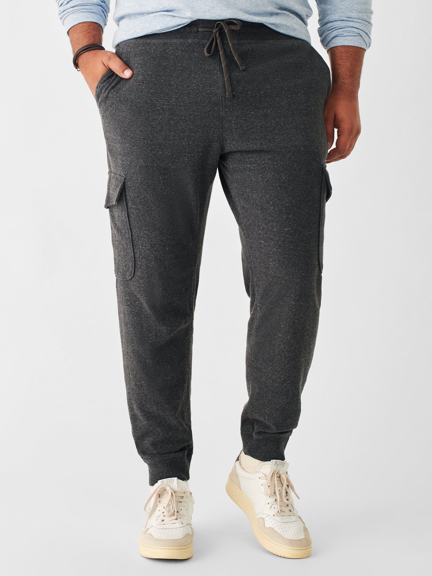 Knit Alpine Cargo Pant - Charcoal Heather - L