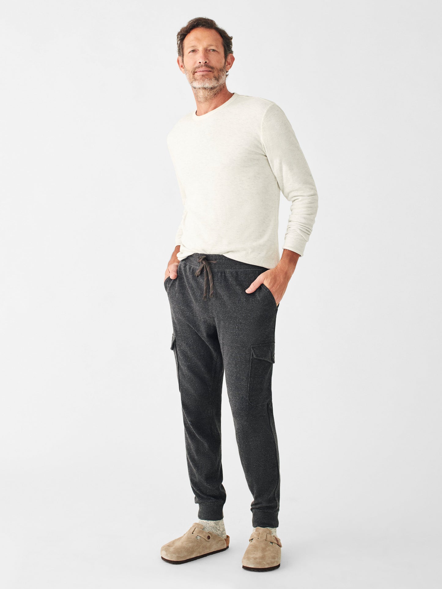 Knit Alpine Cargo Pant - Charcoal Heather - L