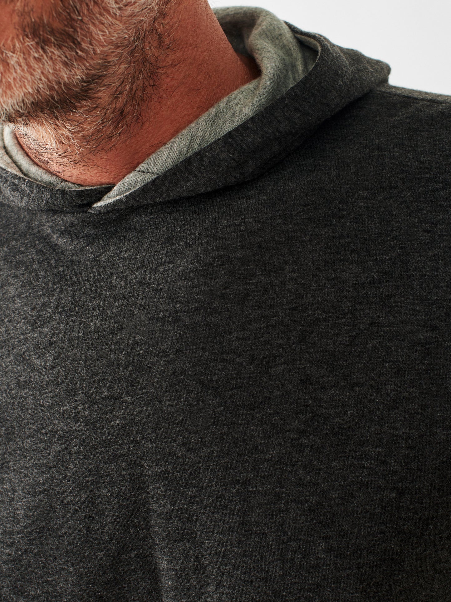 Cloud™ Reversible Hoodie - Charcoal Heather/Light Grey Heather