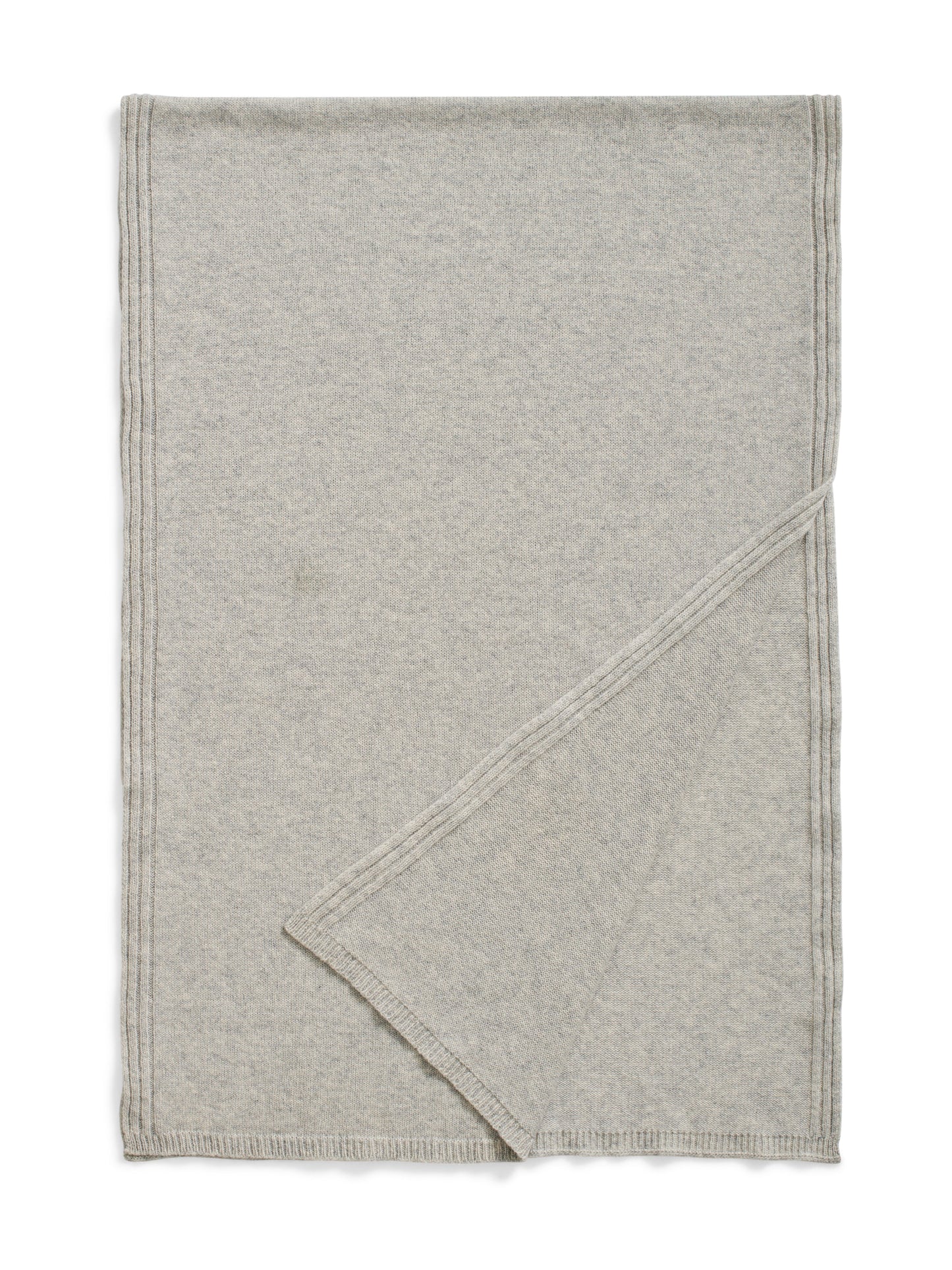 Cashmere Blanket Scarf - Rock Salt Melange