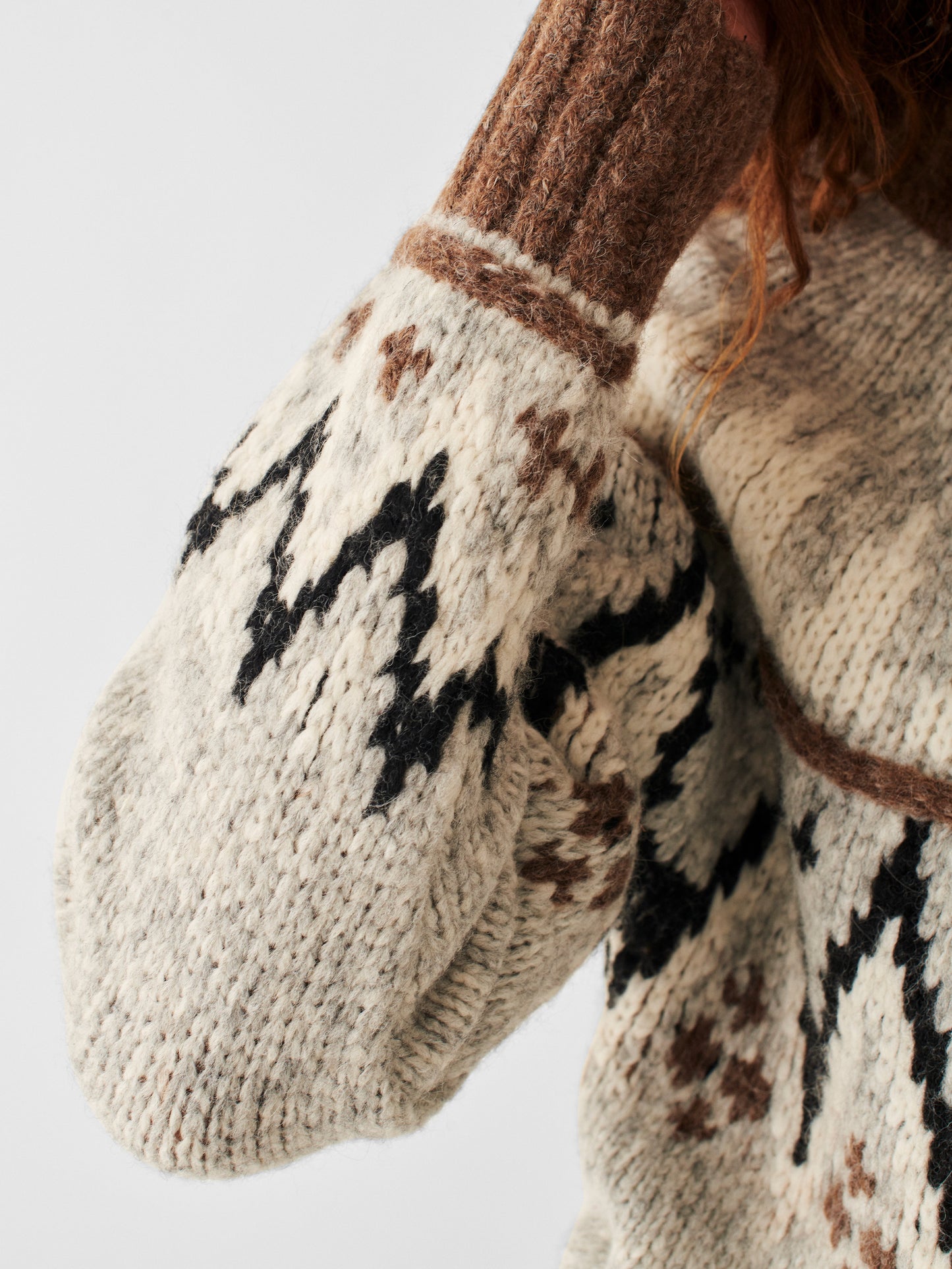 Frost Fairisle Crew - Apres Haze