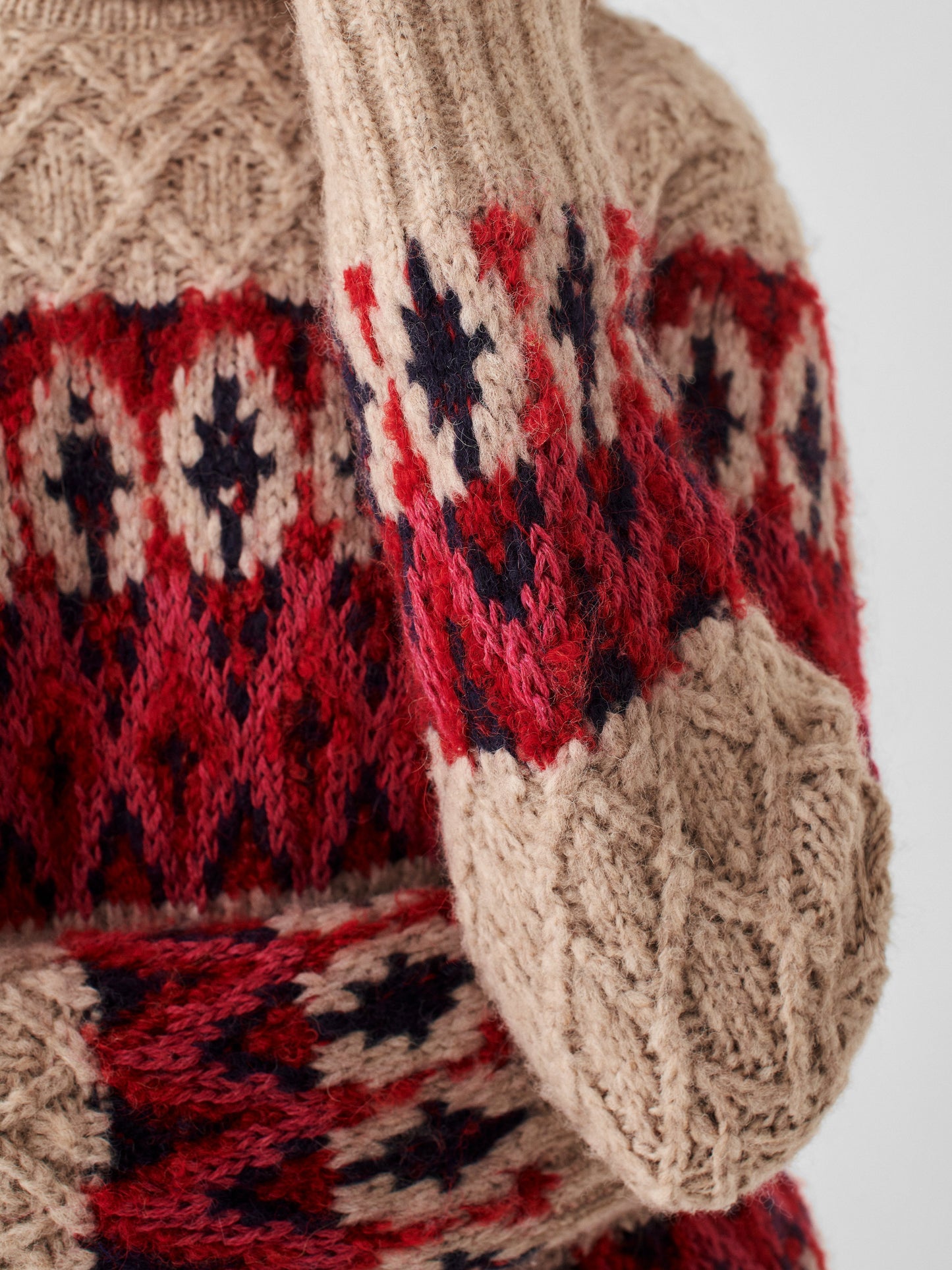 Frost Fairisle Turtleneck - Festive Pop