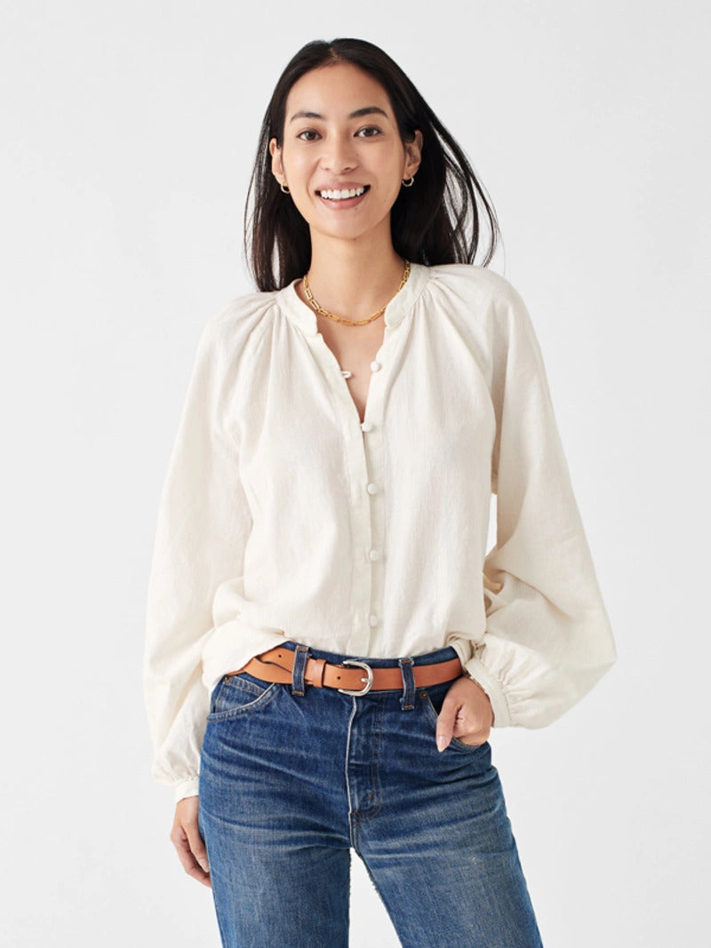 Naomi Top - Optic White