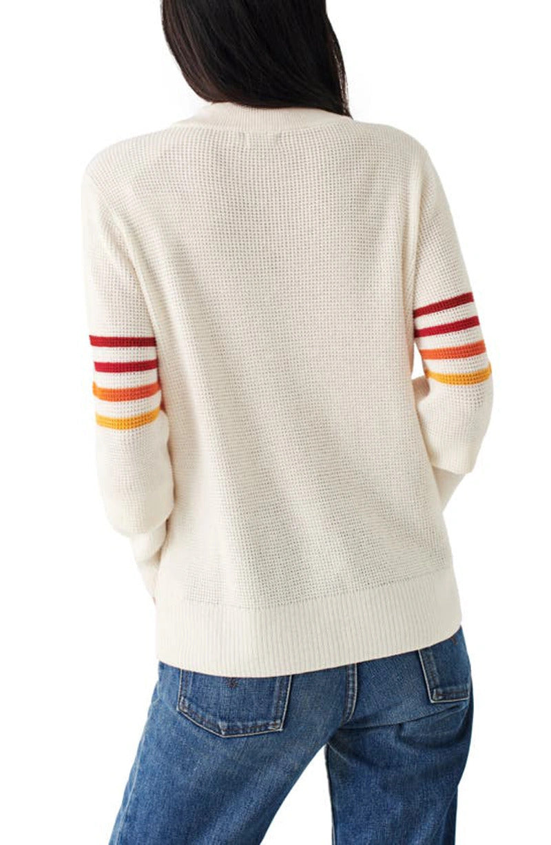 Throwback Crew Sweater - Starch