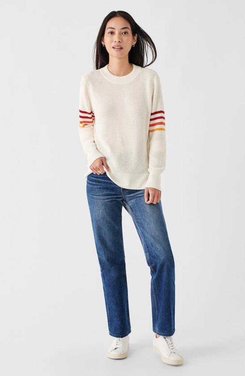 Throwback Crew Sweater - Starch