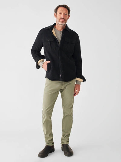 Legend™ High Pile Fleece Cpo - Heathered Black Twill - M