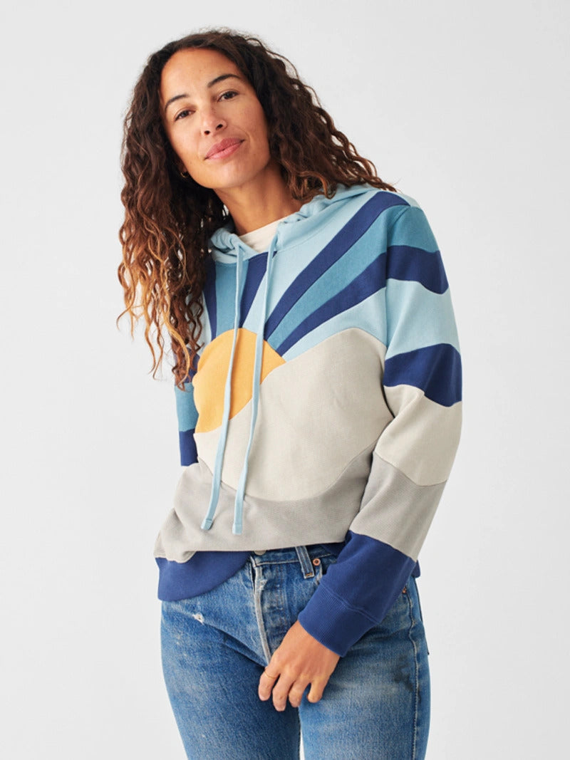 Soleil Hoodie - Navy Multi