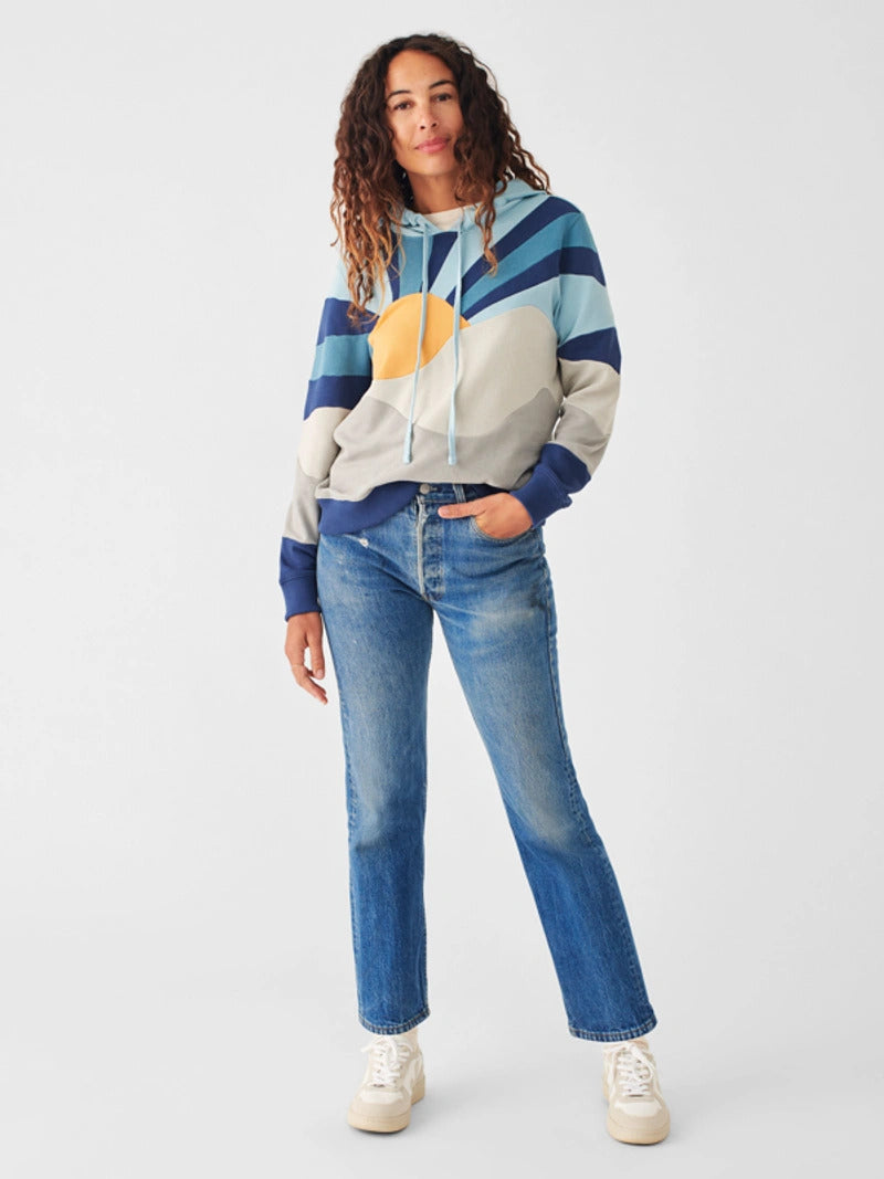 Soleil Hoodie - Navy Multi