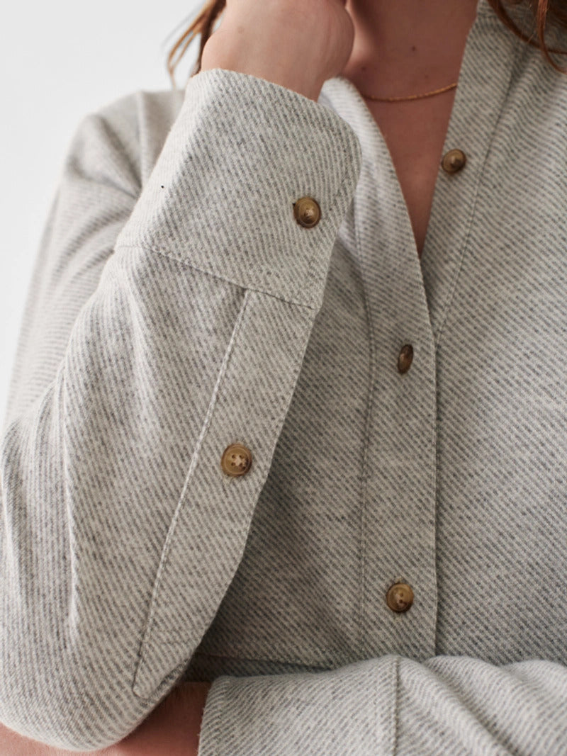 Legend Sweater Long Dress - Light Heather Grey