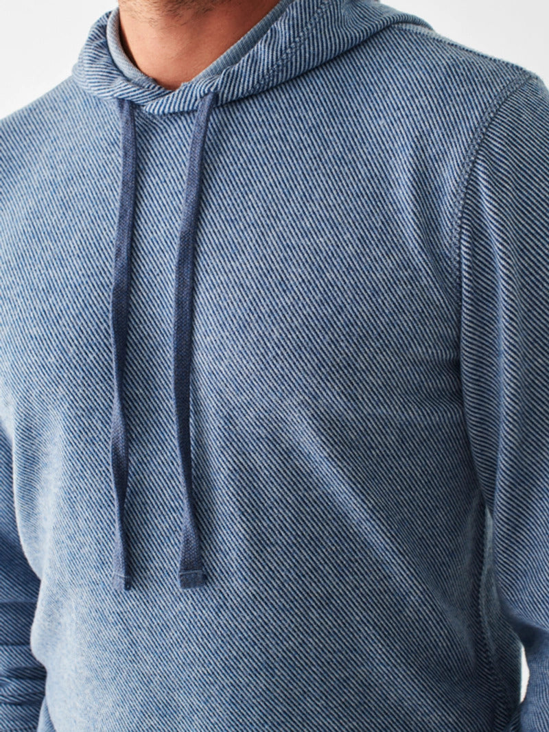 Sweater Hoodie - Glacier Blue Twill - L