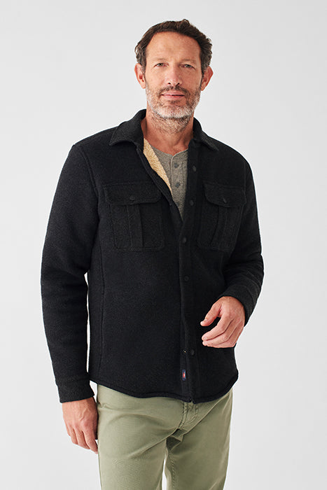 Legend™ High Pile Fleece Cpo - Heathered Black Twill - M