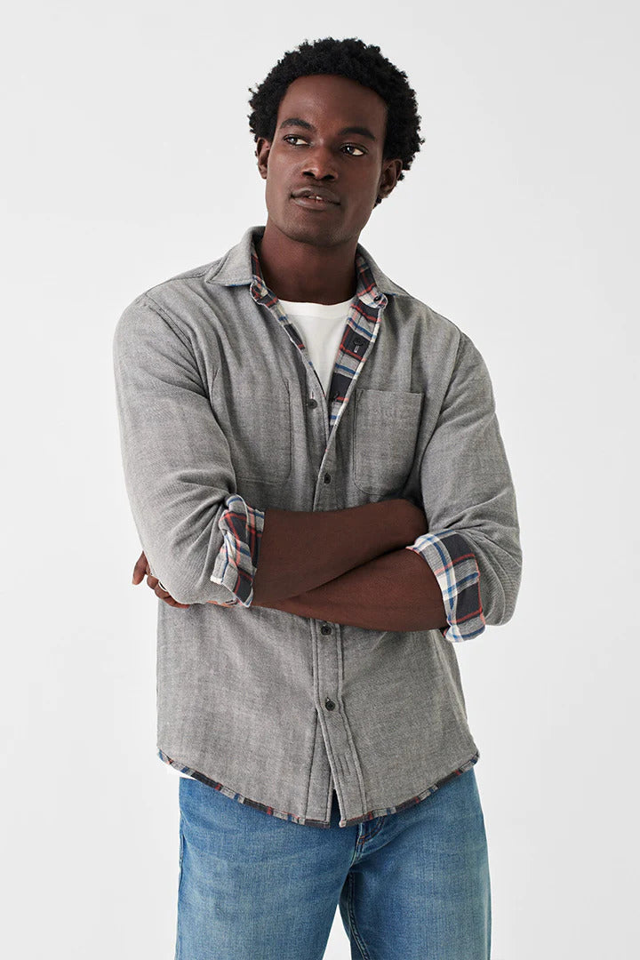 The Reversible Shirt - Skull Rock Plaid