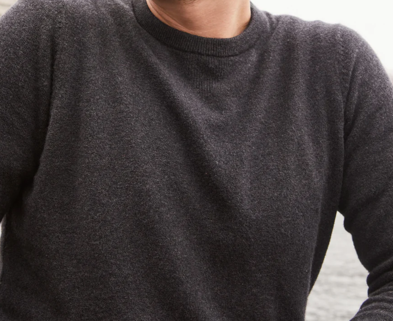 Jackson Hole Crew Sweater - Ash Heather