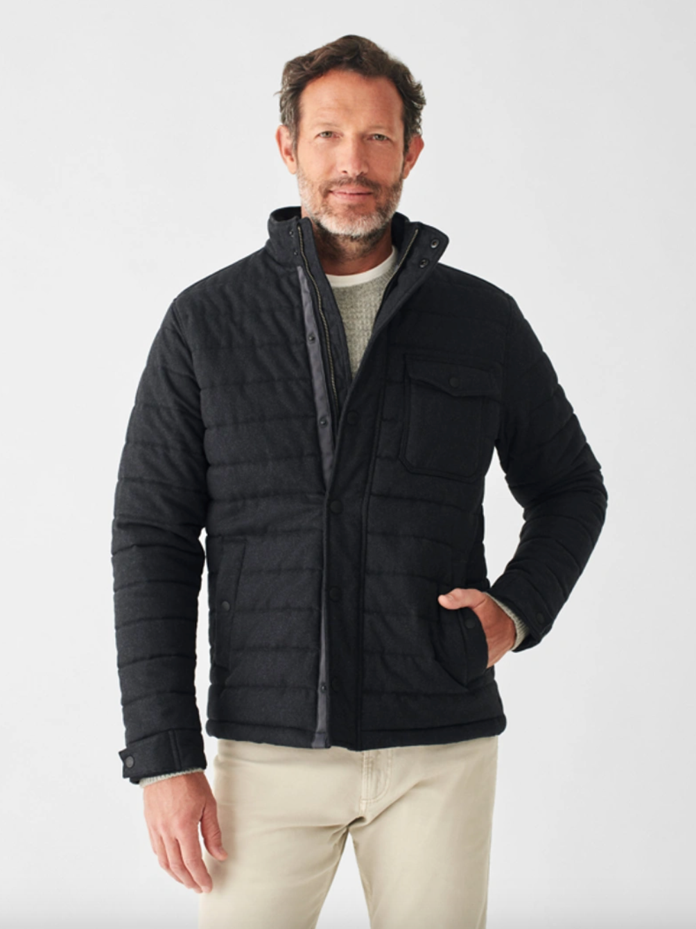 Teton Valley Jacket - Charcoal Heather - M