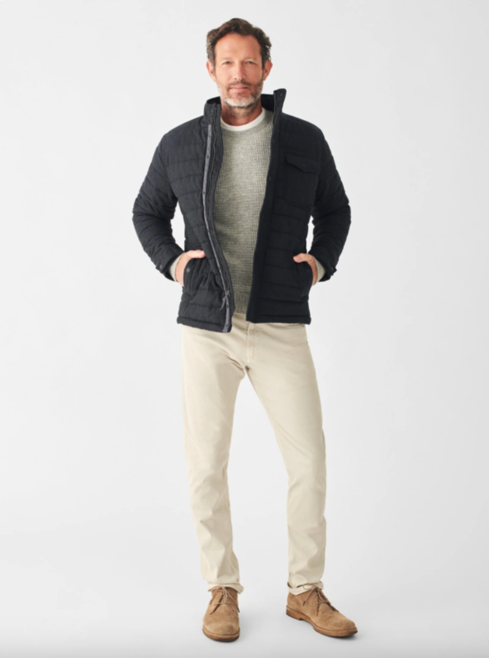 Teton Valley Jacket - Charcoal Heather - M