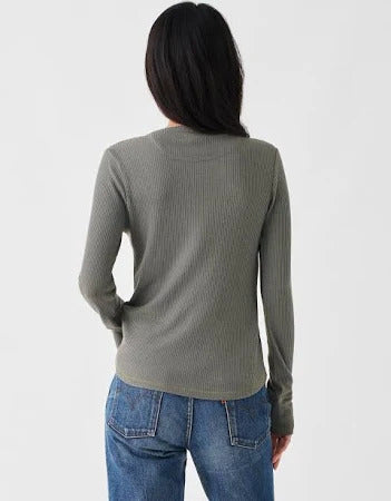 Legend™ Rib Gila Henley - Olive Plains