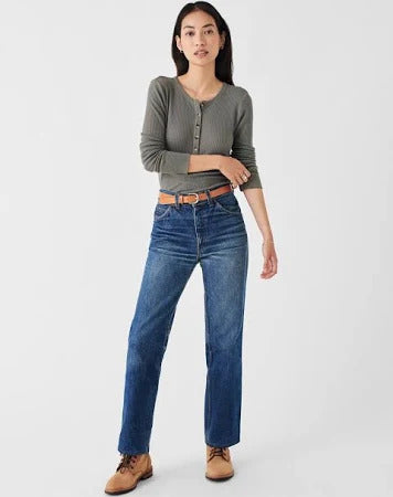 Legend™ Rib Gila Henley - Olive Plains
