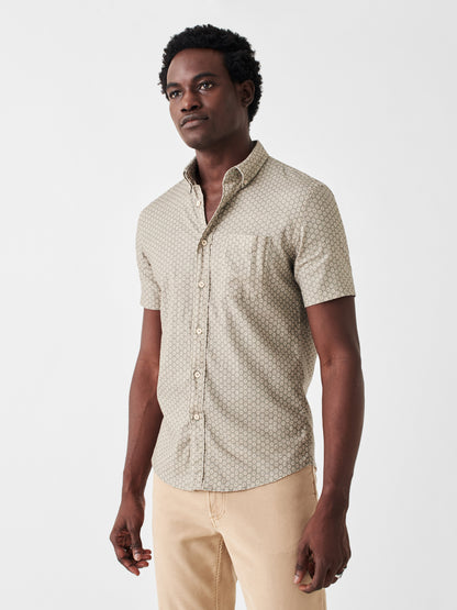Short-Sleeve Breeze Shirt - Coastal Sage Sunburst - L