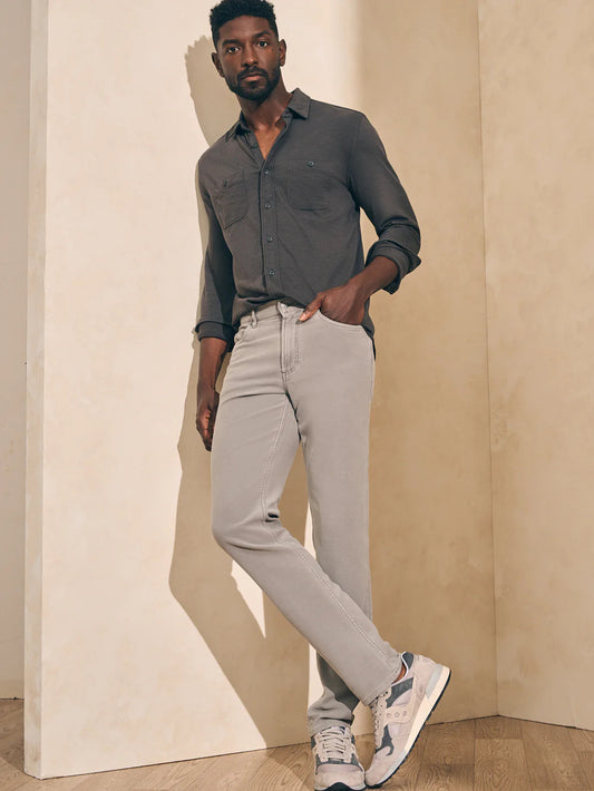 Stretch Terry™ 5-Pocket (30") - Iron