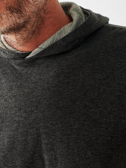 Cloud™ Reversible Hoodie - Charcoal Heather/Light Grey Heather