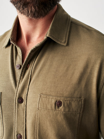 Knit Seasons Shirt - Pine Olive - L