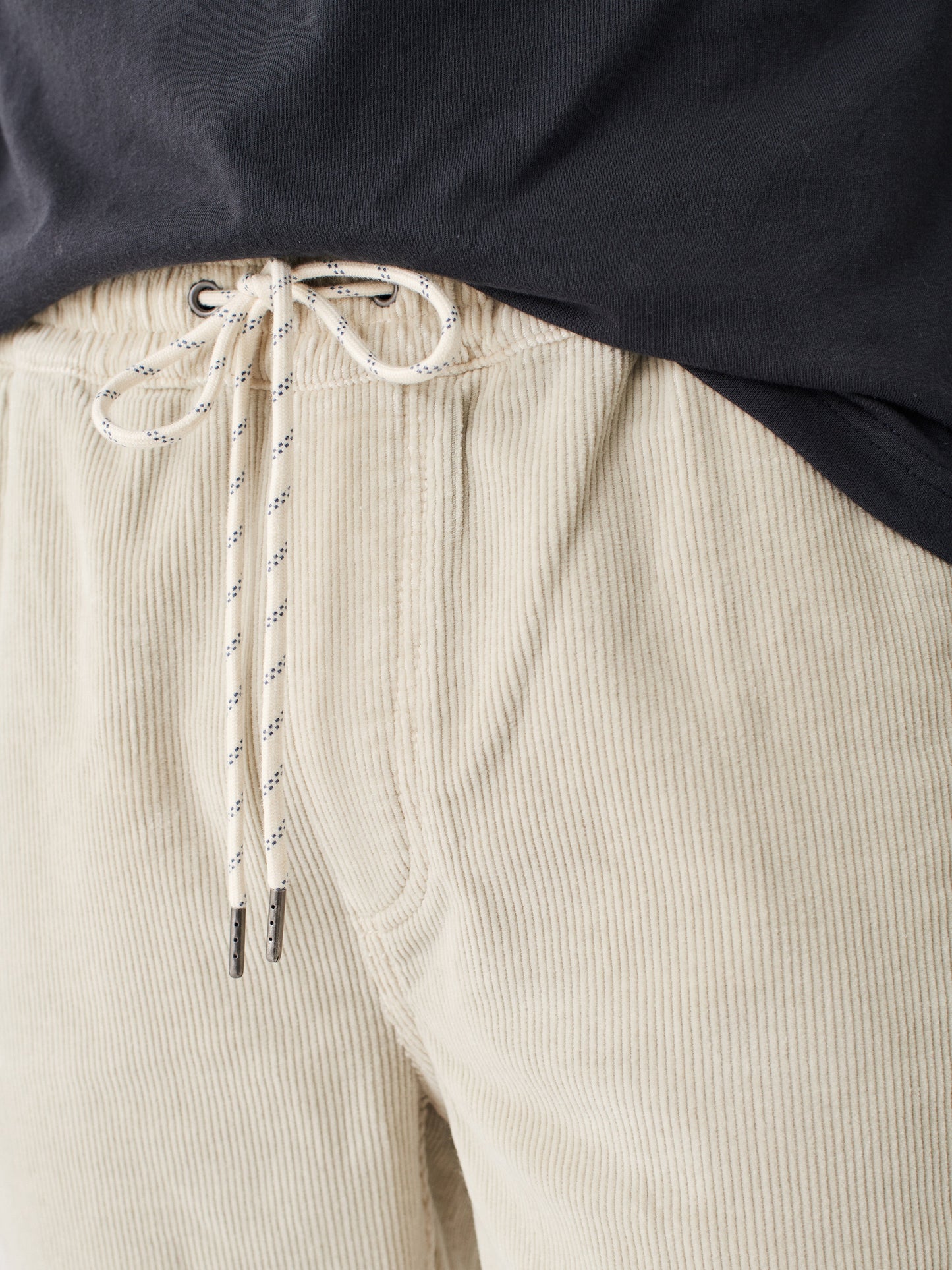 Drawstring Corduroy Pant - Stone Valley - M