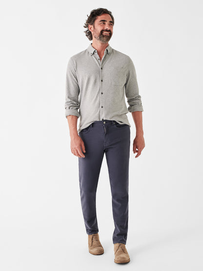 Thompson Pique Button Down  - Mountain Rock Melange