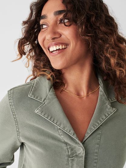 Overland Twill Jumpsuit - Olive