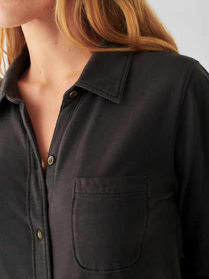 Knit Seasons Shirt - Womens - Washed Black