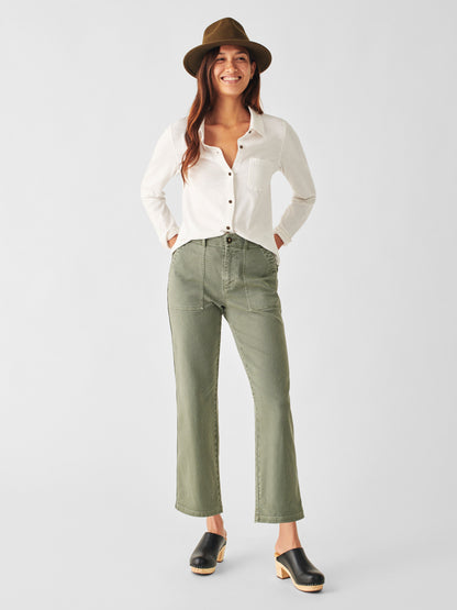 Knit Seasons Shirt - Womens - White