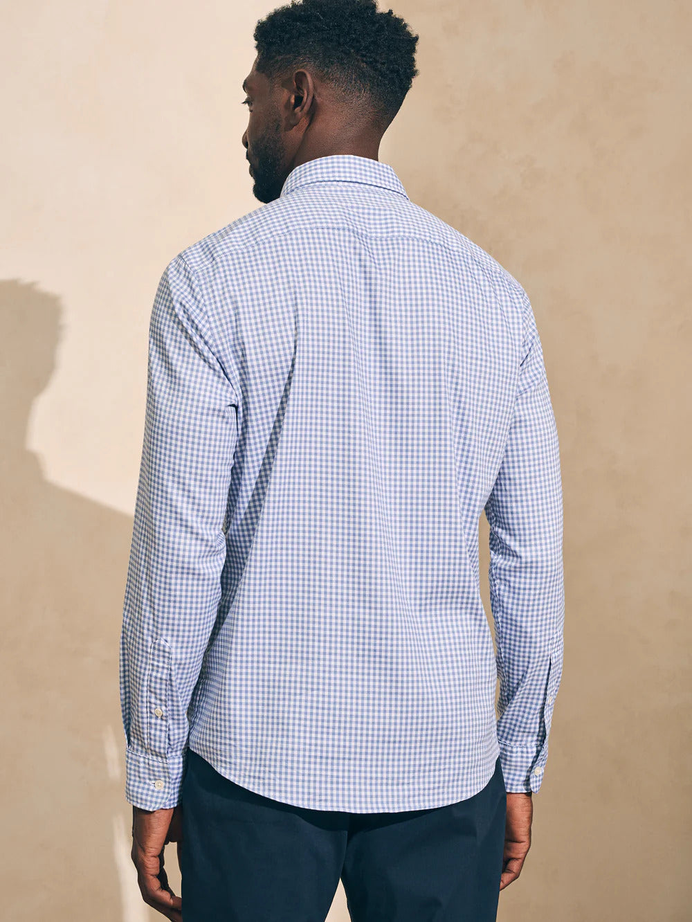 The Movement™ Shirt  - Light Blue Gingham