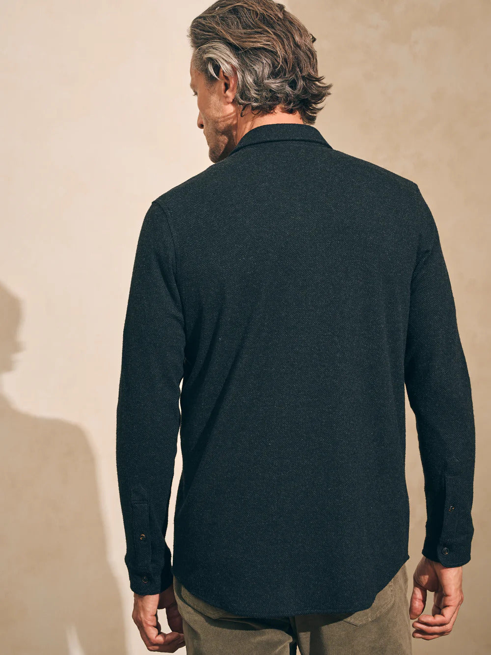 Legend™ Sweater Shirt  - Heathered Black Twill - L