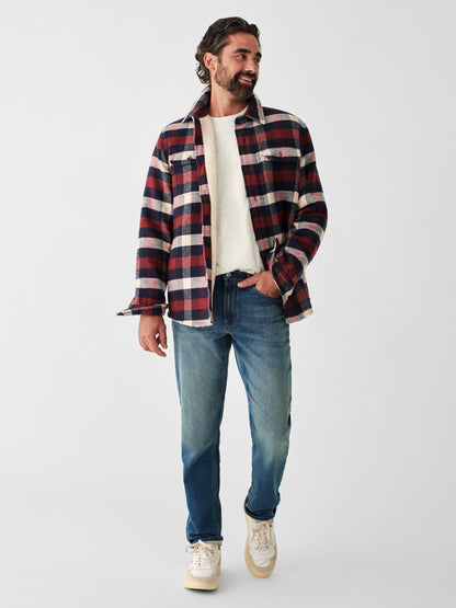 High Pile Fleece Plaid CPO  - Winter Falls Buffalo