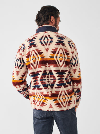 ThunderVoice Eagle High Pile Fleece Popover  - Snowy Ridge